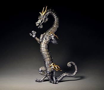 TK Project KT-003 タケヤ式自在置物 龍(りゅう) 鉄錆地調 完成品 可動フィギュア 海洋堂 KT Project】 KT-003 タケヤ式自在置物／龍(りゅう) 鉄錆地調.12